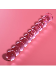 MODELO 22 DILDO CRISTAL BOROSILICATO TRANSPARENTE 21.5 CM -O- 2.5 CM DE LA MARCA NEBULA SERIES BY IBIZA