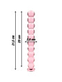MODELO 22 DILDO CRISTAL BOROSILICATO TRANSPARENTE 21.5 CM -O- 2.5 CM DE LA MARCA NEBULA SERIES BY IBIZA