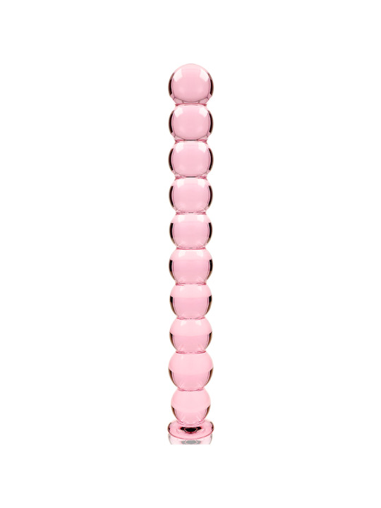 MODELO 22 DILDO CRISTAL BOROSILICATO TRANSPARENTE 21.5 CM -O- 2.5 CM DE LA MARCA NEBULA SERIES BY IBIZA