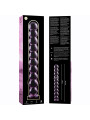 MODELO 22 DILDO CRISTAL BOROSILICATO TRANSPARENTE 21.5 CM -O- 2.5 CM DE LA MARCA NEBULA SERIES BY IBIZA