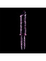 MODELO 24 DILDO CRISTAL BOROSILICATO TRANSPARENTE 28.5 CM -O- 5 CM DE LA MARCA NEBULA SERIES BY IBIZA