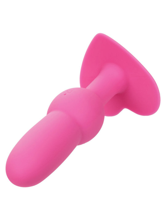 CALEXOTICS PLUG ANAL VIBRADOR SILICONA 10 MODOS ROSA DE LA MARCA CALEXOTICS