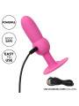 CALEXOTICS PLUG ANAL VIBRADOR SILICONA 10 MODOS ROSA DE LA MARCA CALEXOTICS