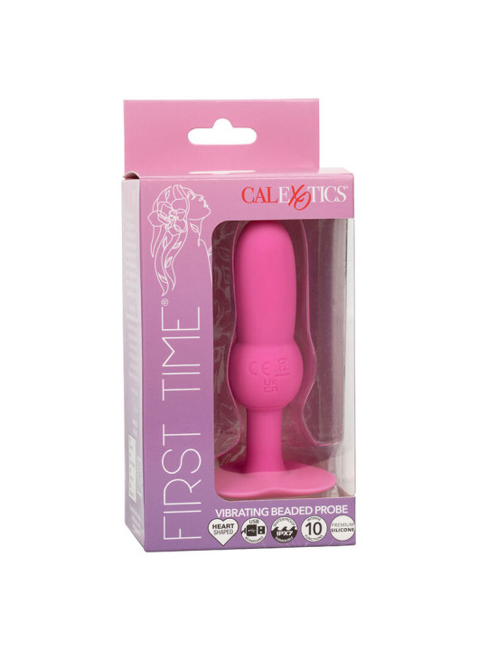 CALEXOTICS PLUG ANAL VIBRADOR SILICONA 10 MODOS ROSA DE LA MARCA CALEXOTICS