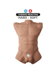 TORSOS MASCULINO REALISTA APOLLO L SILICONA CARAMELO DE LA MARCA SILEXD
