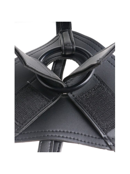 ARNÉS CON DILDO REALÍSTICO KING COCK 15 CM AJUSTABLE DE LA MARCA KING COCK