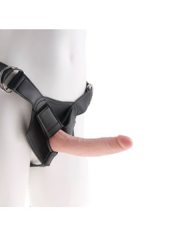 ARNÉS CON DILDO REALÍSTICO KING COCK 18 CM DE LA MARCA KING COCK