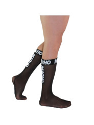 CALCETINES FETISH MACHO NEGROS SEMITRANSPARENTES TALLA ÚNICA DE LA MARCA MACHO UNDERWEAR