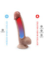 SILEXD PENE REALISTA SILICONA TERMORREACTIVO 17.8 CM DE LA MARCA SILEXD