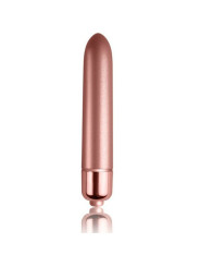 BALA VIBRADORA 10 VELOCIDADES TEXTURA TERCIOPELO ROSA DE LA MARCA ROCKS-OFF