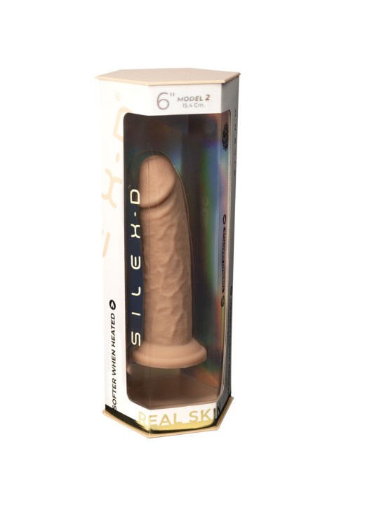 DILDO REALISTICO SILICONA TERMORREACTIVO 15CM SILEXD DE LA MARCA SILEXD