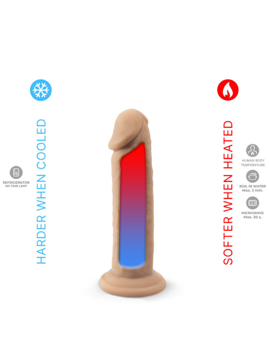 SILEXD PENE REALÍSTICO SILICONA TERMOREACTIVO 15.4 CM DE LA MARCA SILEXD