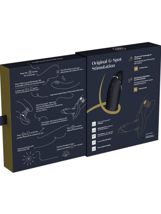 WOMANIZER - OG G-SPOT GRIS OSCURO DE LA MARCA WOMANIZER