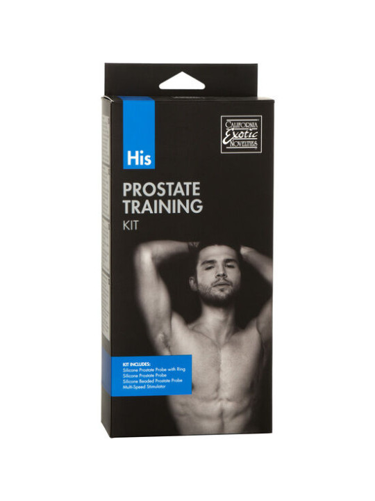 KIT ESTIMULACIÓN PRÓSTATA CON PLUGS Y SONDAS SILICONA DE LA MARCA CALEXOTICS