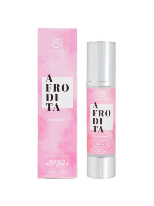 LOCIÓN CORPORAL AFRODITA PIEL DE SEDA - 50 ML DE LA MARCA SECRETPLAY COSMETIC