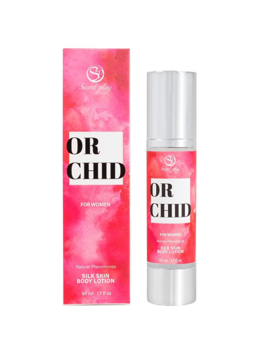 LOCIÓN SENSORIAL SECRETPLAY ORQUÍDEA PIEL SEDA 50ML DE LA MARCA SECRETPLAY COSMETIC