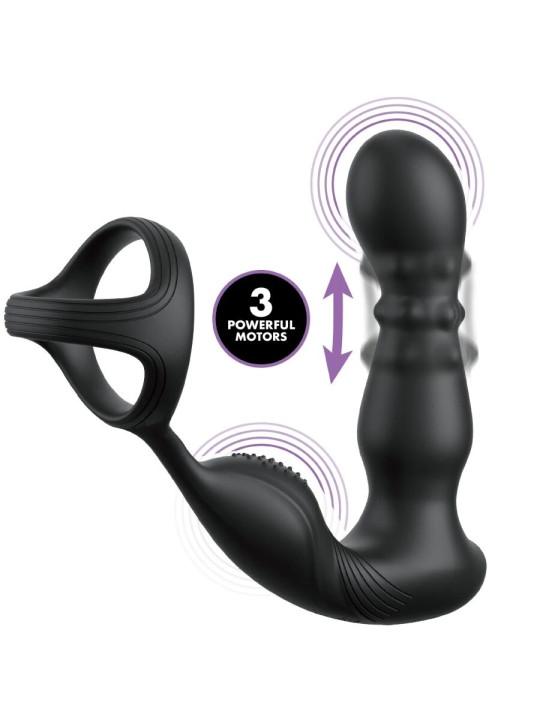 VIBRADOR ANAL PROSTATA CONTROL REMOTO BOLAS GIRATORIAS DE LA MARCA ANAL FANTASY ELITE COLLECTION