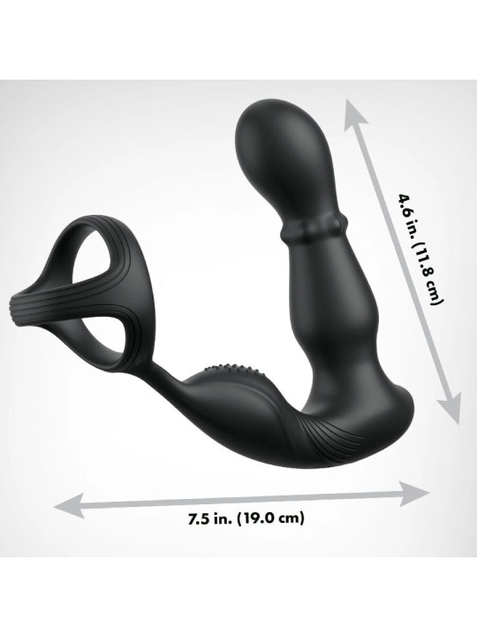 VIBRADOR ANAL PROSTATA CONTROL REMOTO BOLAS GIRATORIAS DE LA MARCA ANAL FANTASY ELITE COLLECTION