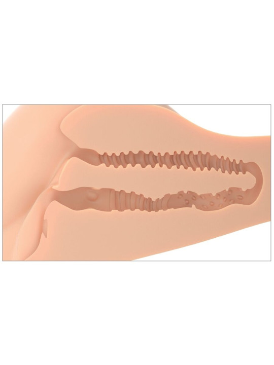 MASTURBADOR REALISTA 360° DOBLE ENTRADA PDX PLUS BANGER DE LA MARCA PDX PLUS+