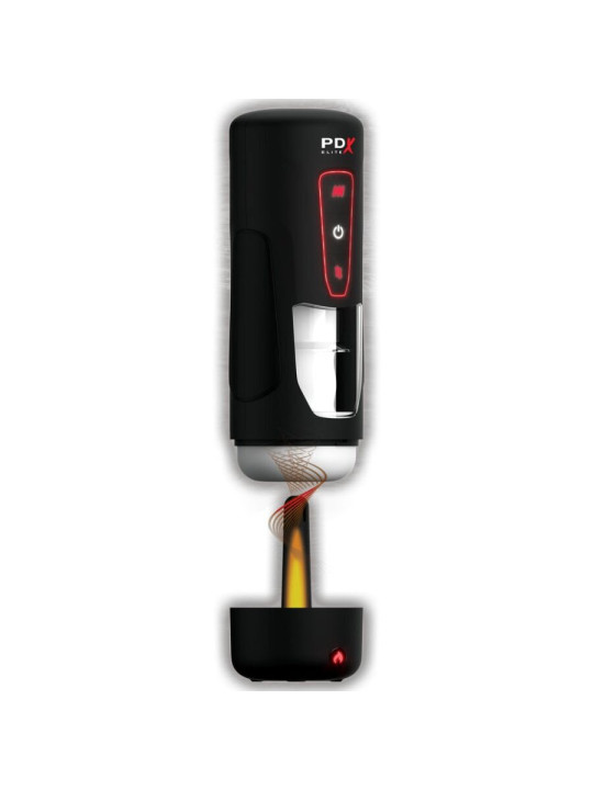 MASTURBADOR AUTOMÁTICO CON THRUSTING VIBRACIÓN Y EFECTO DE LA MARCA PDX ELITE