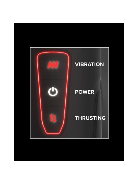 MASTURBADOR AUTOMÁTICO CON THRUSTING VIBRACIÓN Y EFECTO DE LA MARCA PDX ELITE