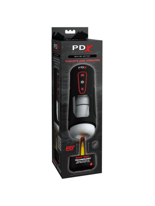 MASTURBADOR AUTOMÁTICO CON THRUSTING VIBRACIÓN Y EFECTO DE LA MARCA PDX ELITE