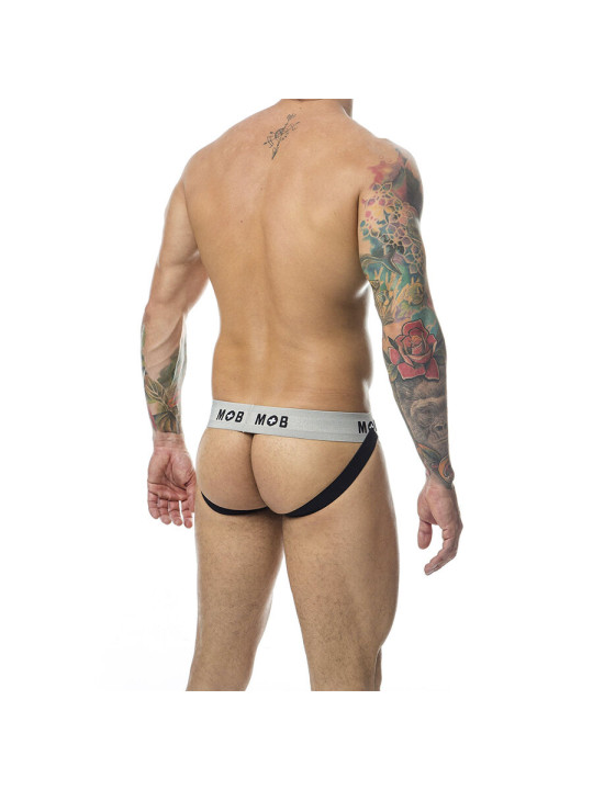 SUSPENSORIO MOB CLÁSICO FRANJAS BLANCO TALLA S DE LA MARCA MOB