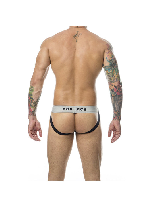 SUSPENSORIO MOB CLÁSICO FRANJAS BLANCO TALLA S DE LA MARCA MOB