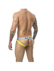 SUSPENSORIO MOB RAYAS AMARILLO ALGODÓN TALLA S HOMBRE DE LA MARCA MOB
