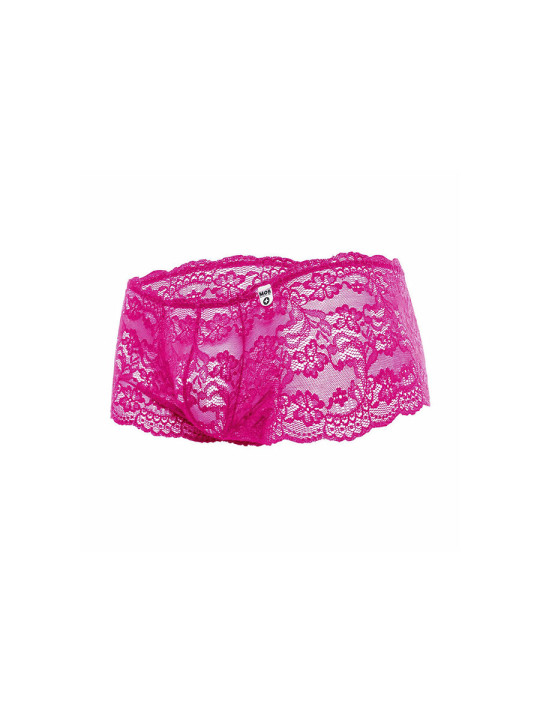BOXER ENCAJE ROSA S/M - LENCERÍA MASCULINA SEXY DE LA MARCA MOB