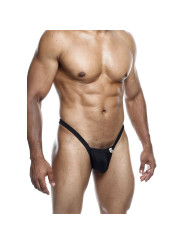 TANGA NEGRO EROTICO DISEÑO V CORTE SENSACIONAL TALLA S DE LA MARCA MOB