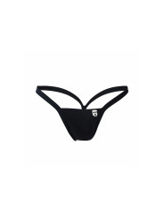 TANGA NEGRO EROTICO DISEÑO V CORTE SENSACIONAL TALLA S DE LA MARCA MOB