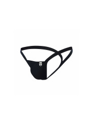 TANGA NEGRO EROTICO DISEÑO V CORTE SENSACIONAL TALLA S DE LA MARCA MOB