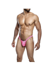 TANGA MASCULINO ROSA SEDOSO TALLA S MALE BASICS DE LA MARCA MOB