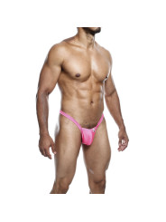 TANGA MASCULINO ROSA SEDOSO TALLA S MALE BASICS DE LA MARCA MOB