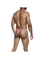 TANGA MASCULINO ROSA SEDOSO TALLA S MALE BASICS DE LA MARCA MOB