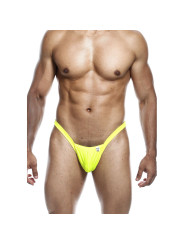 TANGA MASCULINO AMARILLO TALLA S MOLDEADOR SILUETA DE LA MARCA MOB