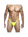 TANGA MASCULINO AMARILLO TALLA S MOLDEADOR SILUETA DE LA MARCA MOB