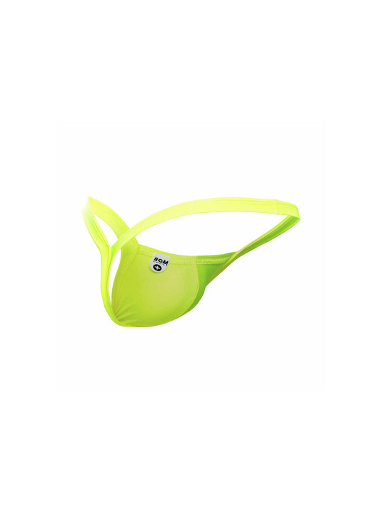 TANGA MASCULINO AMARILLO TALLA S MOLDEADOR SILUETA DE LA MARCA MOB
