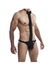 ESMOQUIN TANGA ENCAJE SUSPENSORIO ELEGANTE TALLA S/M DE LA MARCA MOB