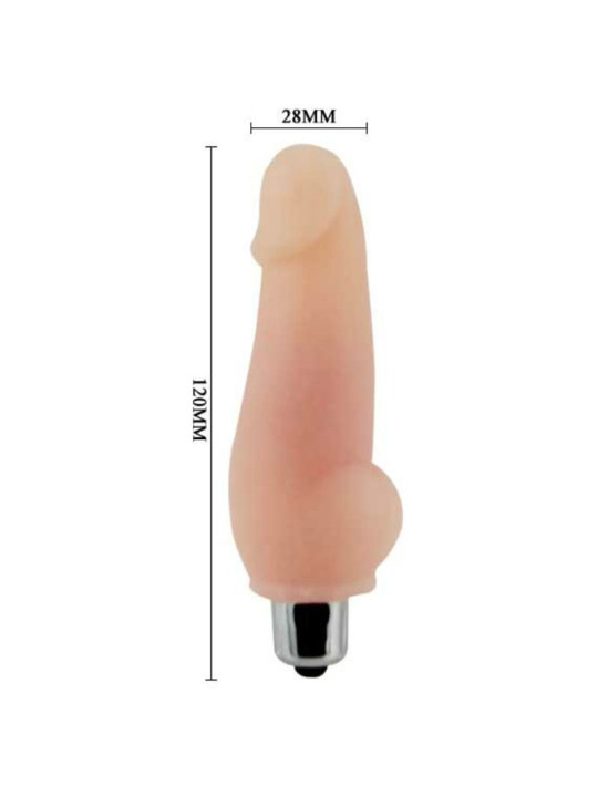 VIBRADOR MINI MAVOUVIN ESTIMULADOR TPR REALISTA DE LA MARCA BAILE VIBRATORS