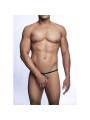 TANGA HOMBRE NEGRO LÁGRIMA DISEÑO T CÓMODO SEXY DE LA MARCA MOB