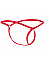 TANGA ROJO LÁGRIMA APERTURA FRONTAL S/M SEXY DE LA MARCA MOB