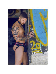 TANGA MASCULINO NEGRO CLÁSICO TALLA S HOMBRE DE LA MARCA MOB