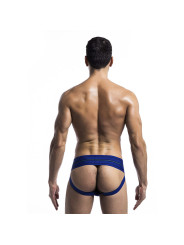 TANGA HOMBRE AZUL LICRA ELASTICO CONFORT SEXY TALLA S DE LA MARCA MOB
