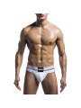 TANGA HOMBRE BLANCO CLÁSICO ELASTICO CONFORT SEXY TALLA S DE LA MARCA MOB