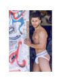 TANGA HOMBRE BLANCO CLÁSICO ELASTICO CONFORT SEXY TALLA S DE LA MARCA MOB