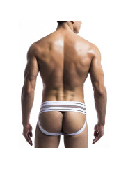 TANGA HOMBRE BLANCO CLÁSICO ELASTICO CONFORT SEXY TALLA S DE LA MARCA MOB
