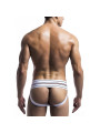 TANGA HOMBRE BLANCO CLÁSICO ELASTICO CONFORT SEXY TALLA S DE LA MARCA MOB