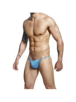 TANGA ENCAJE SEDUCTOR MOB AQUA TALLA S/M DE LA MARCA MOB